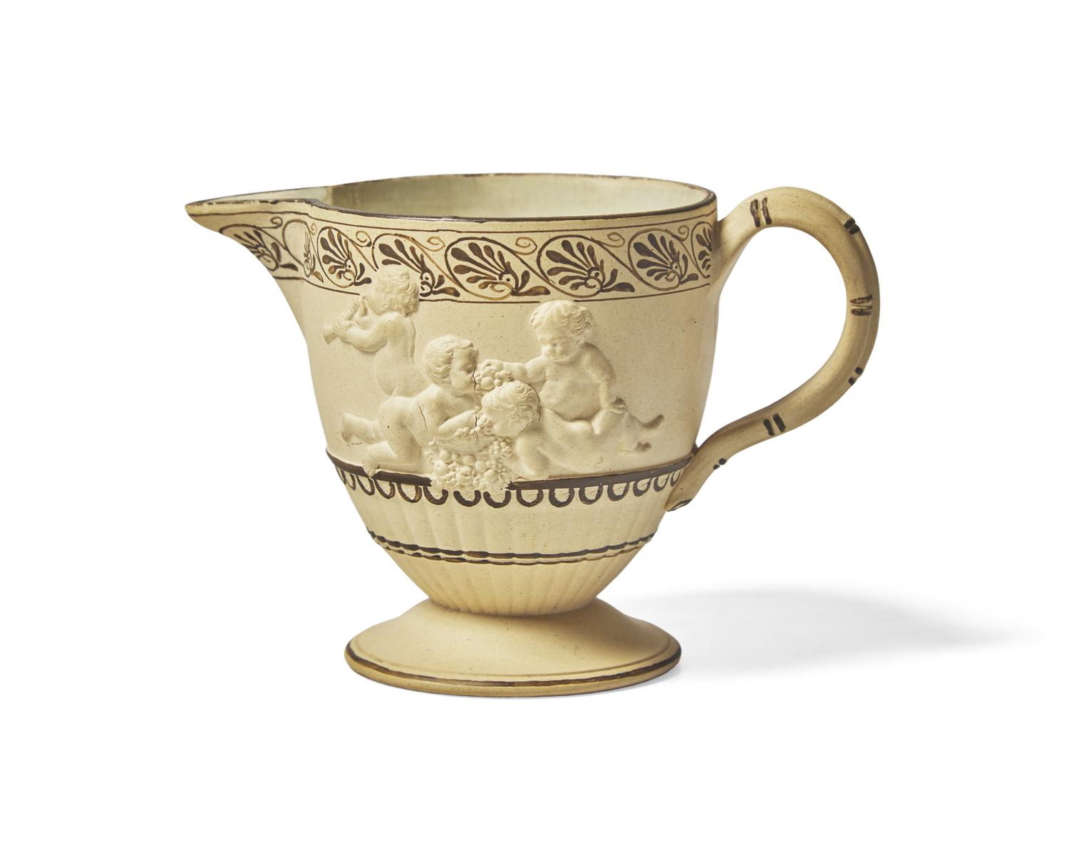 A Wedgwood Caneware Creamer
