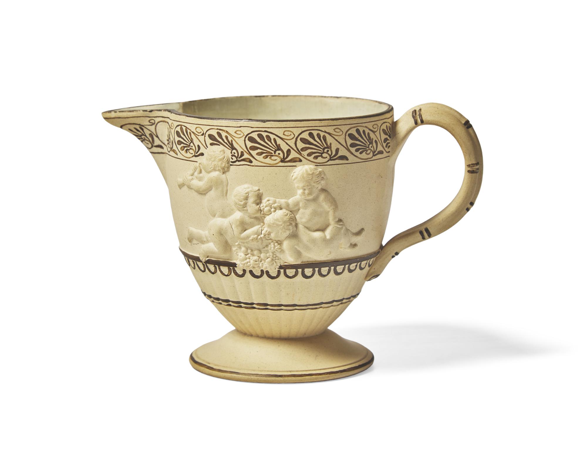 A Wedgwood Caneware Creamer