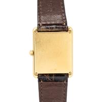 GUCCI, YELLOW GOLD WATCH