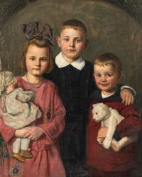 Portrait of Three Children
