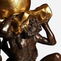 After Alessandro Algardi called L’Algarde (Italian, 1598-1654) A Pair of Monumental Bronze Sculptures, 'Jupiter Victorious over the Titans,' cast by Charles Crozatier, circa 1850