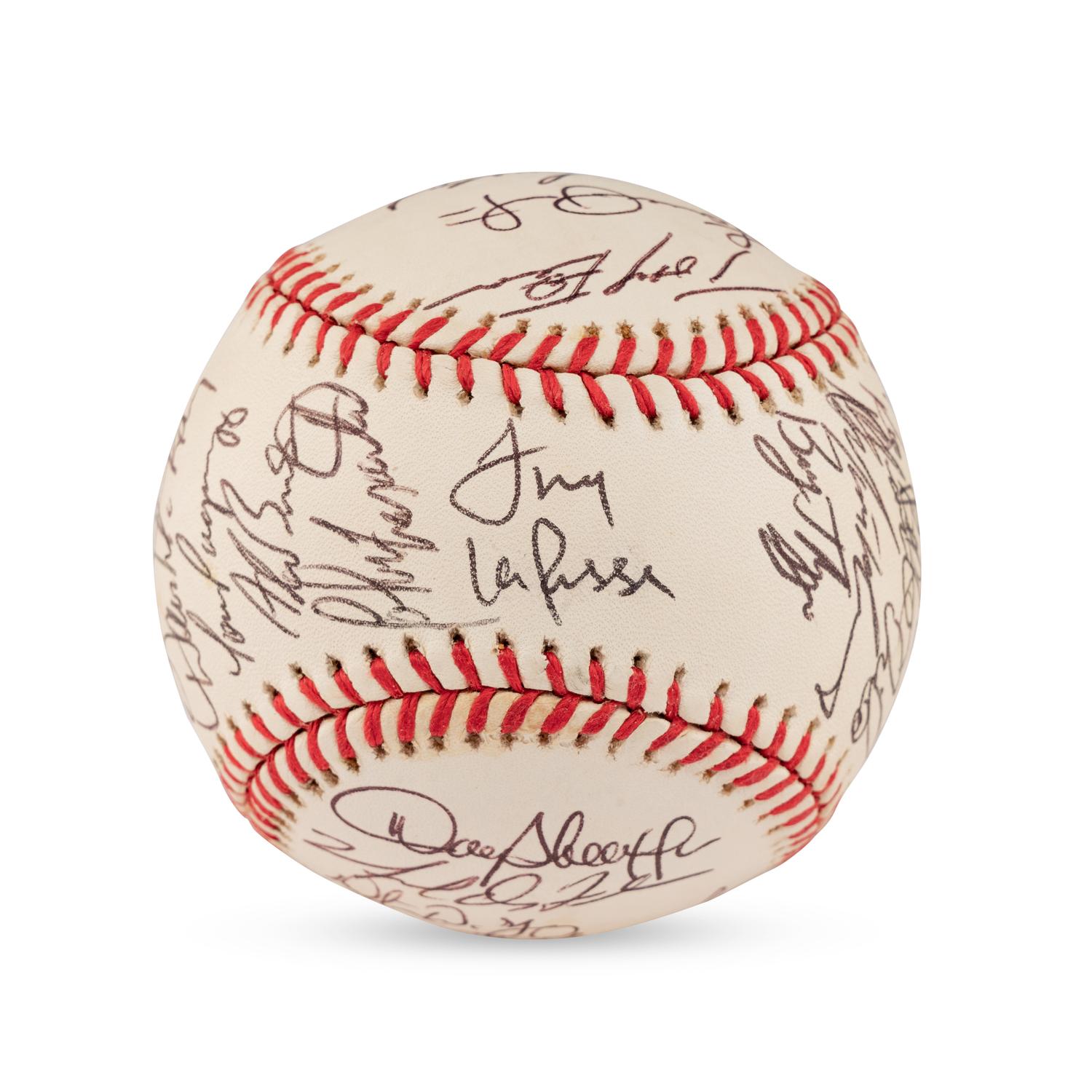 A 1997 St. Louis Cardinals Team Signed Autograph Baseball