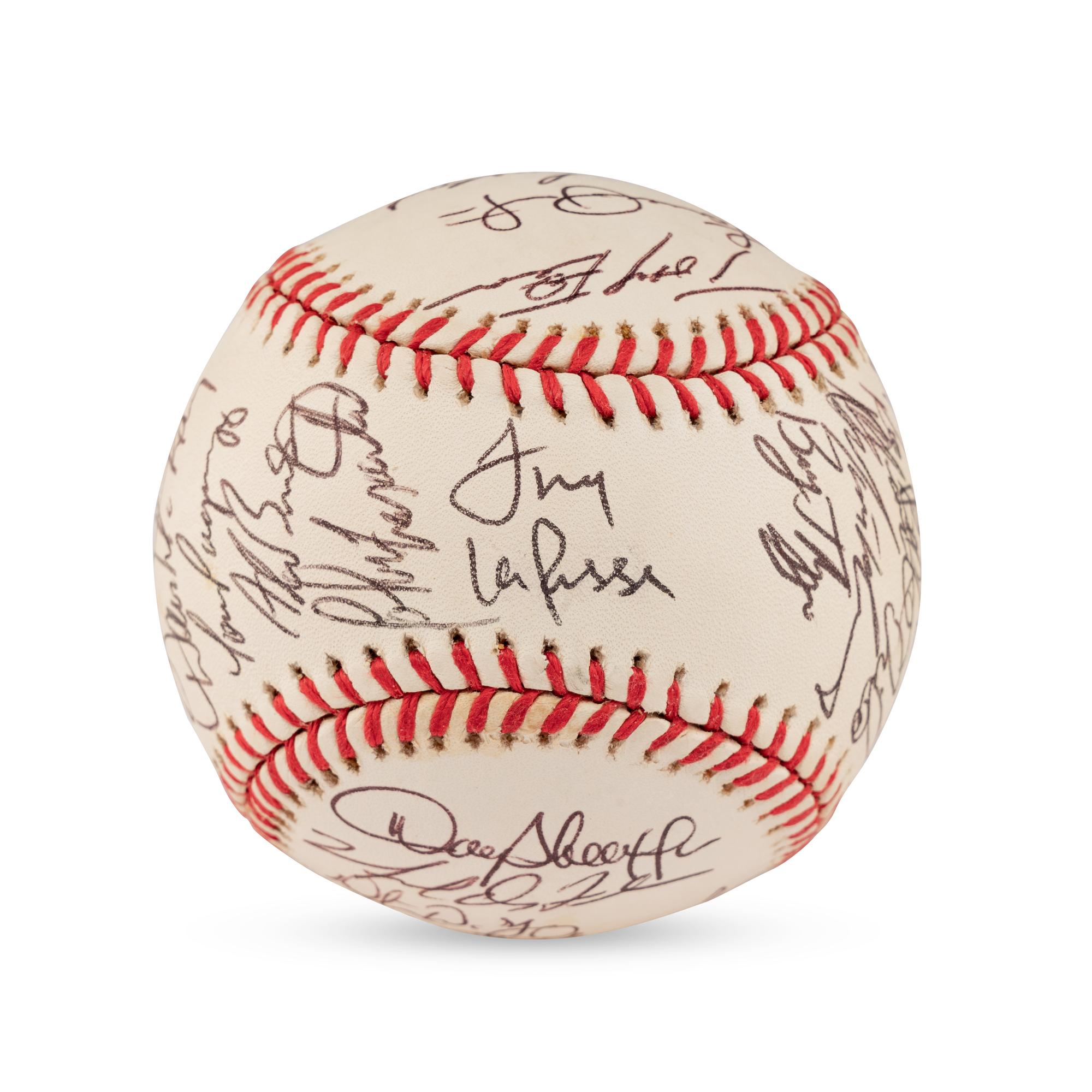 A 1997 St. Louis Cardinals Team Signed Autograph Baseball