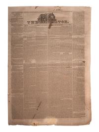 [ABOLITION] The Liberator . 1837 copy attrib. to prominent Quakers active in the Underground Railroad