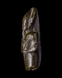 An Egyptian Serpentine Osiris Fragment