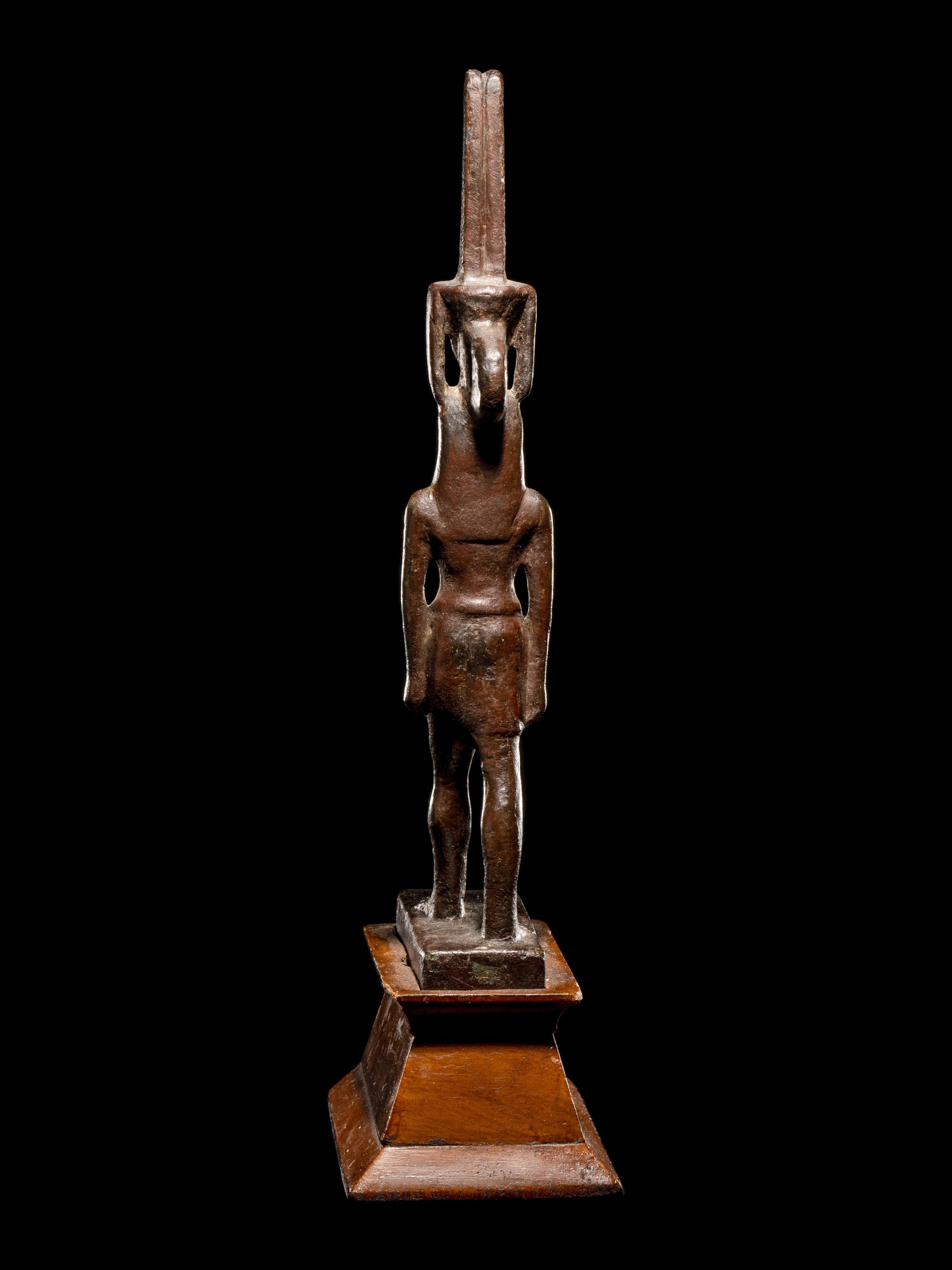 An Egyptian Bronze Nefertum