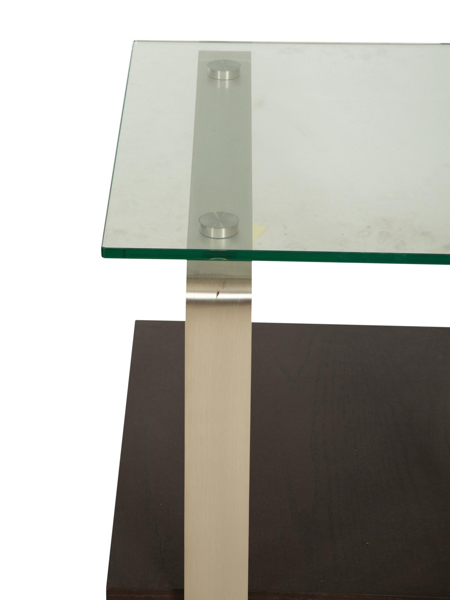 Three Modernist Glass-Top Tables