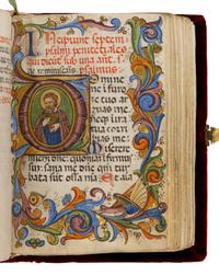 BARTHOLOMEO D’ANTONIO VARNUCCI WORKSHOP (active Florence 1412/13 – c. 1479) Book of Hours, in Latin, illuminated manuscript on parchment [Italy, Florence, c. 1450]