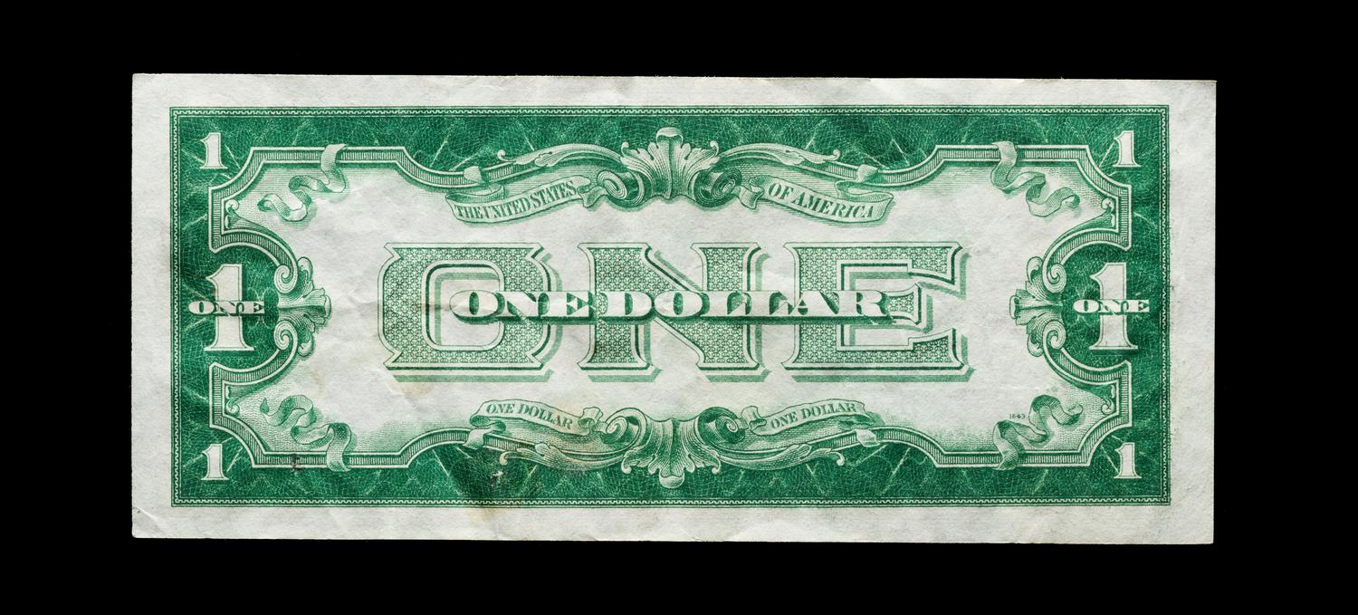 A United States Series 1928A Funny Back $1 Silver Certificate