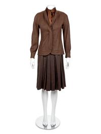 Nina Ricci Wool Skirt Suit, 1980-90s
