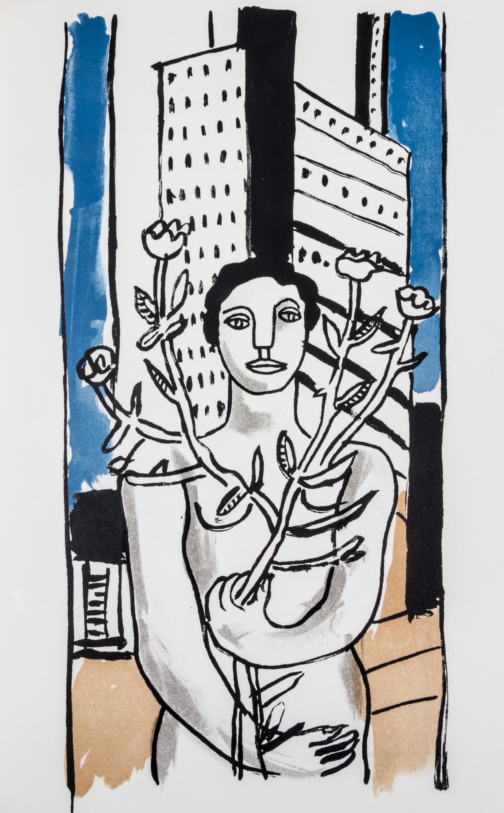 (LEGER, FERNAND) ARAGON. Mes voyages. Paris, 1960. Limited edition.