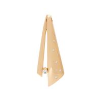 YELLOW GOLD AND DIAMOND PENDANT/BROOCH