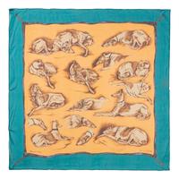Three Hermès 90cm Silk Chiffon Scarves