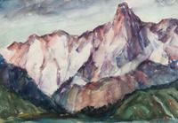 Mountains Beyond the Plateau, Glacier Park