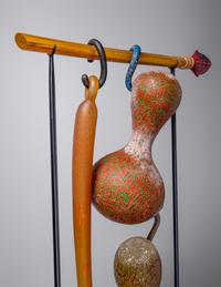 Suspended Artifact: Gourds with Orinka