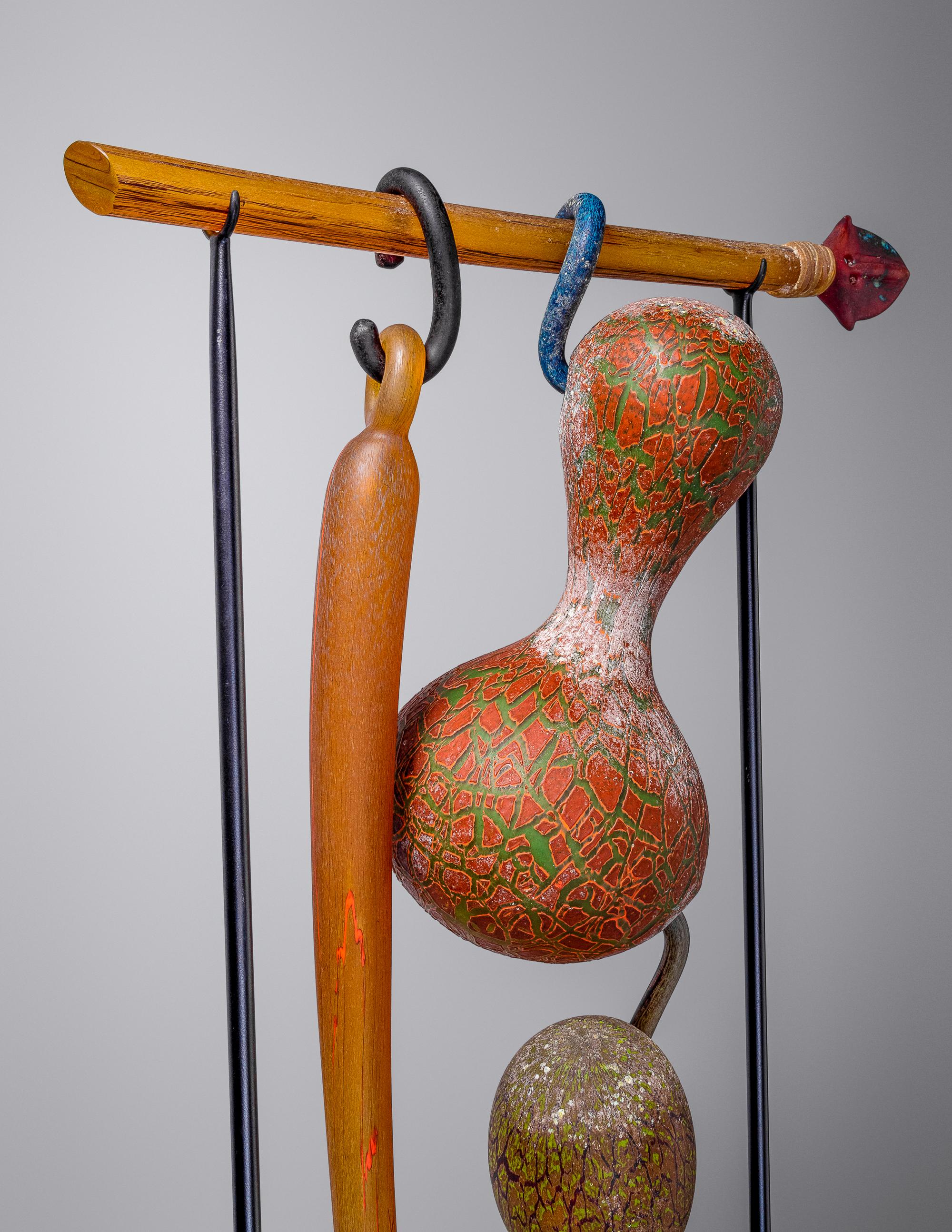 Suspended Artifact: Gourds with Orinka