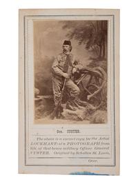 [CUSTER, George Armstrong]. SCHOLTEN, James A., photog. CDV of George Armstrong Custer in buckskins. [ With :] CDV of Grand Duke Alexis.