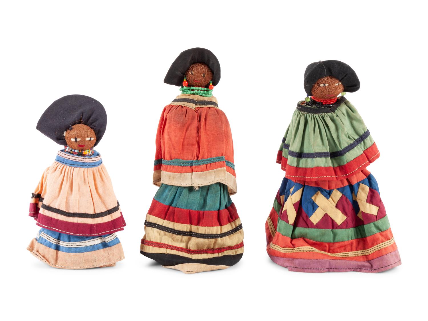 Collection of Seminole Dolls