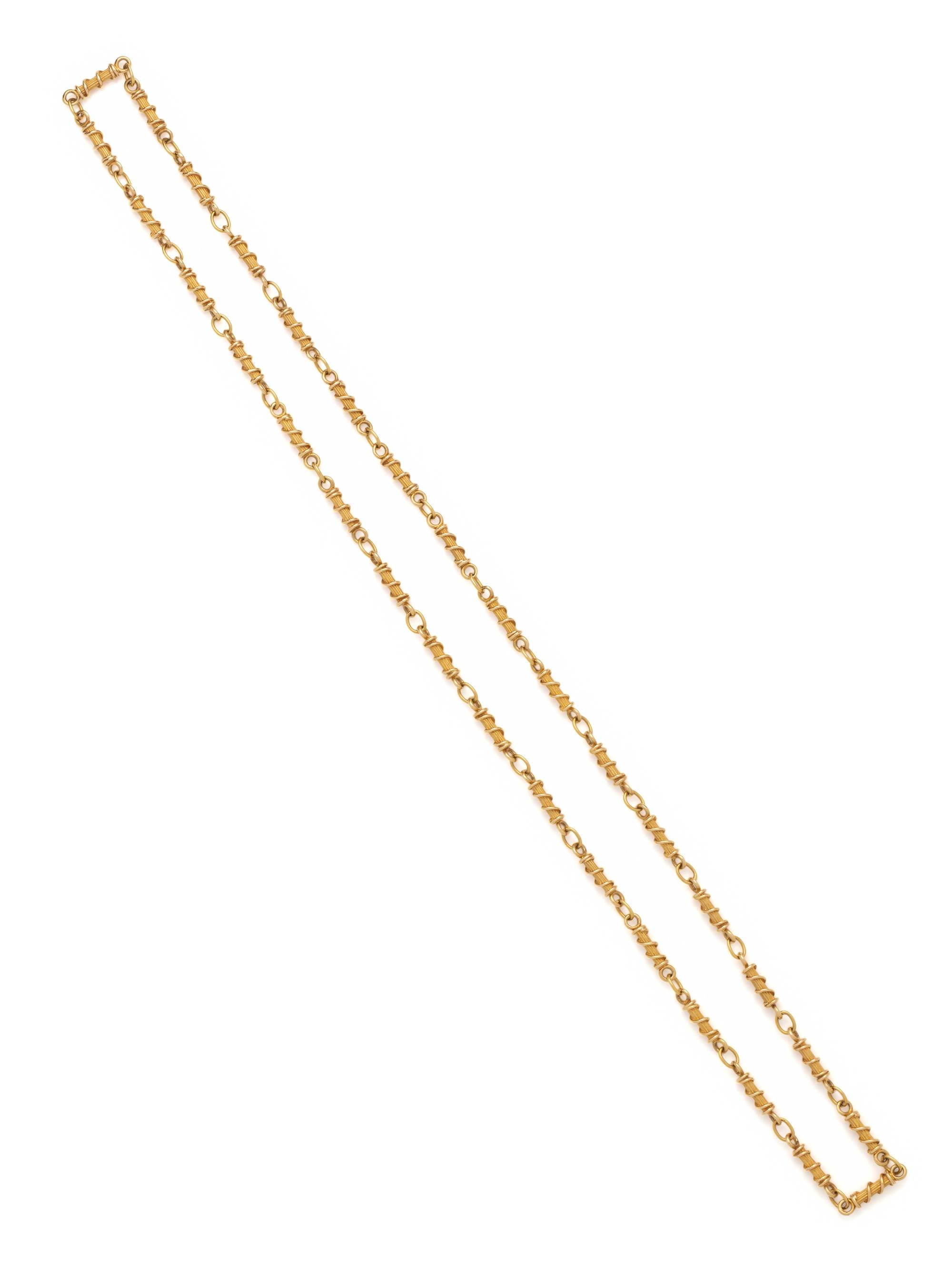 YELLOW GOLD NECKLACE
