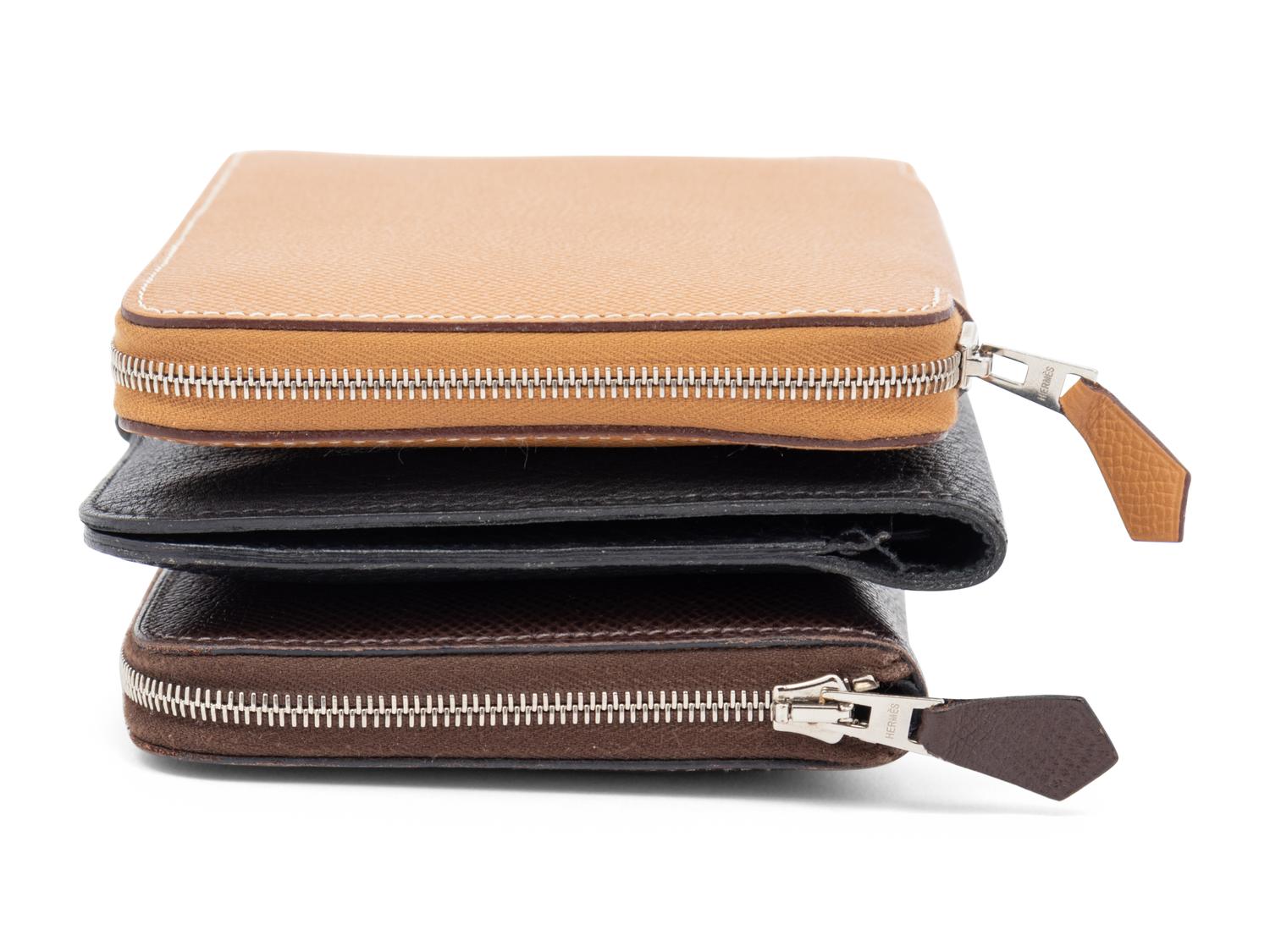 Three Hermès Wallets, 1990s-2010s