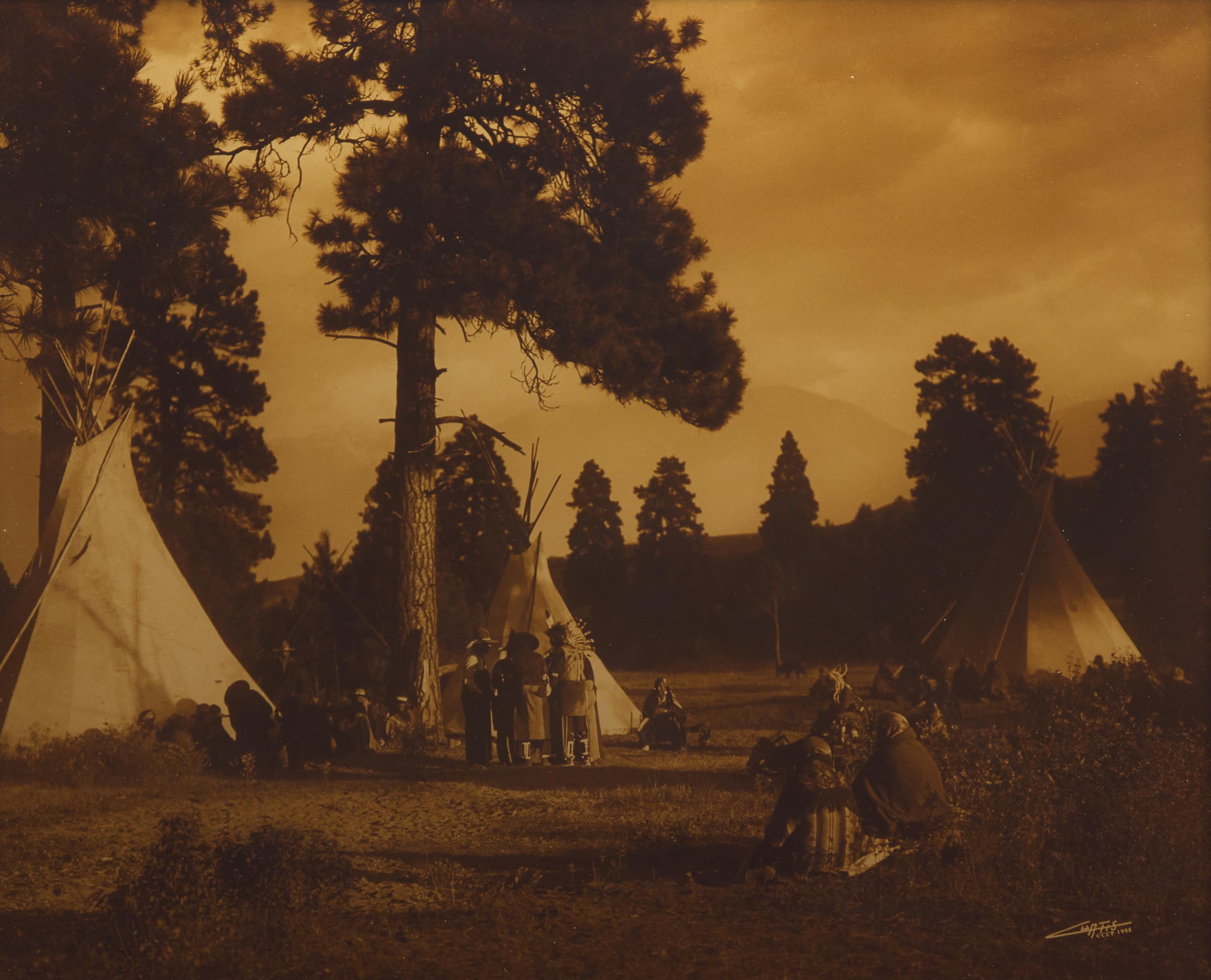 [Native-Americana] Curtis, Edward S. Flat Camp...Jocko