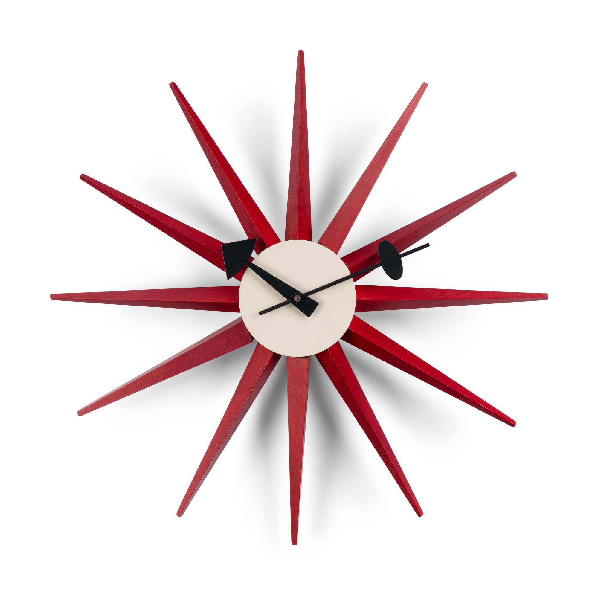 Sunburst Wall Clock