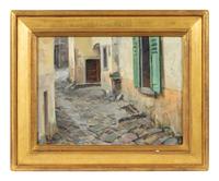 Street in Soglio, Switzerland, 1994
