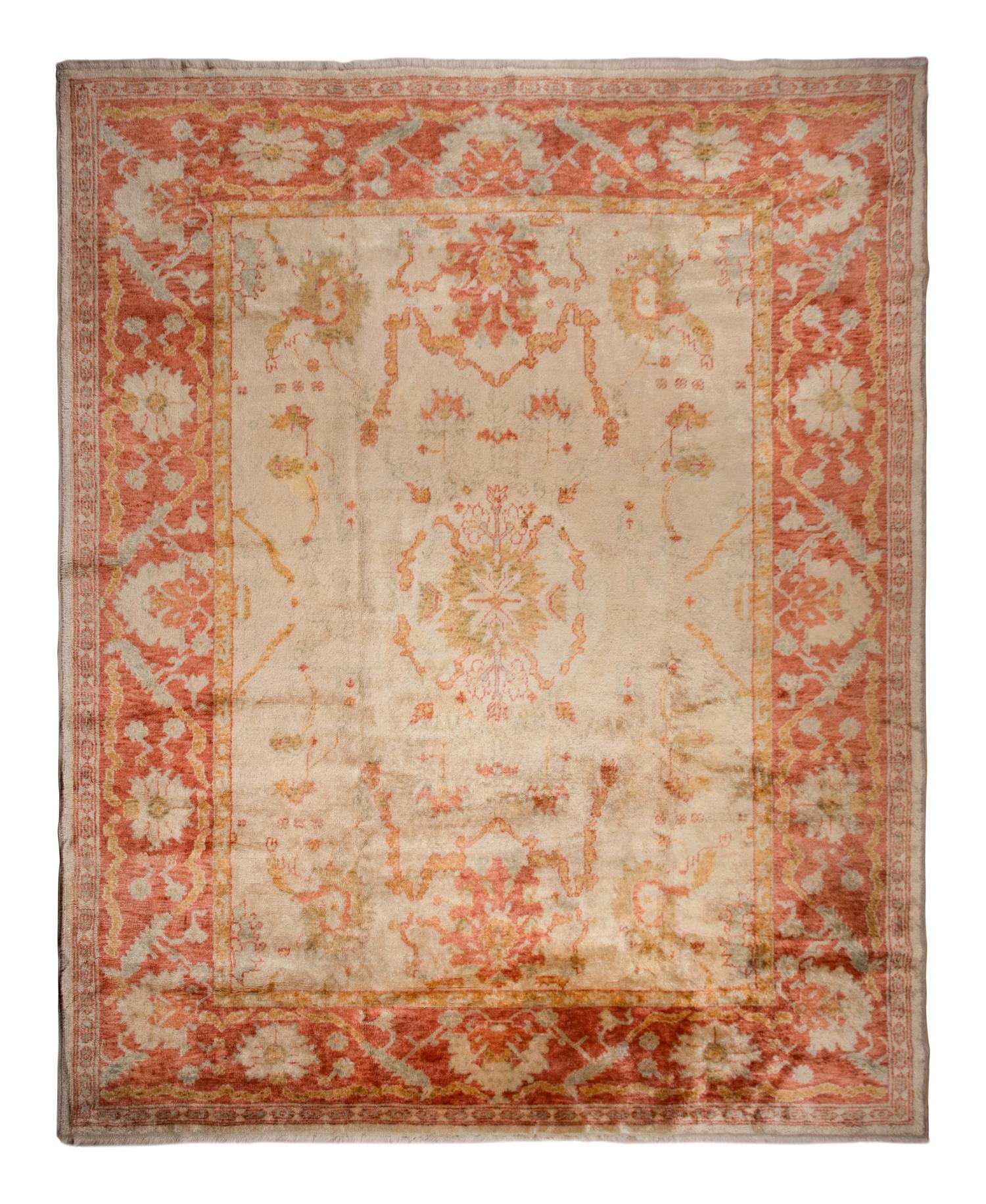 An Oushak Wool Rug