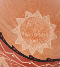 Miniature Sgraffito Seed Jar