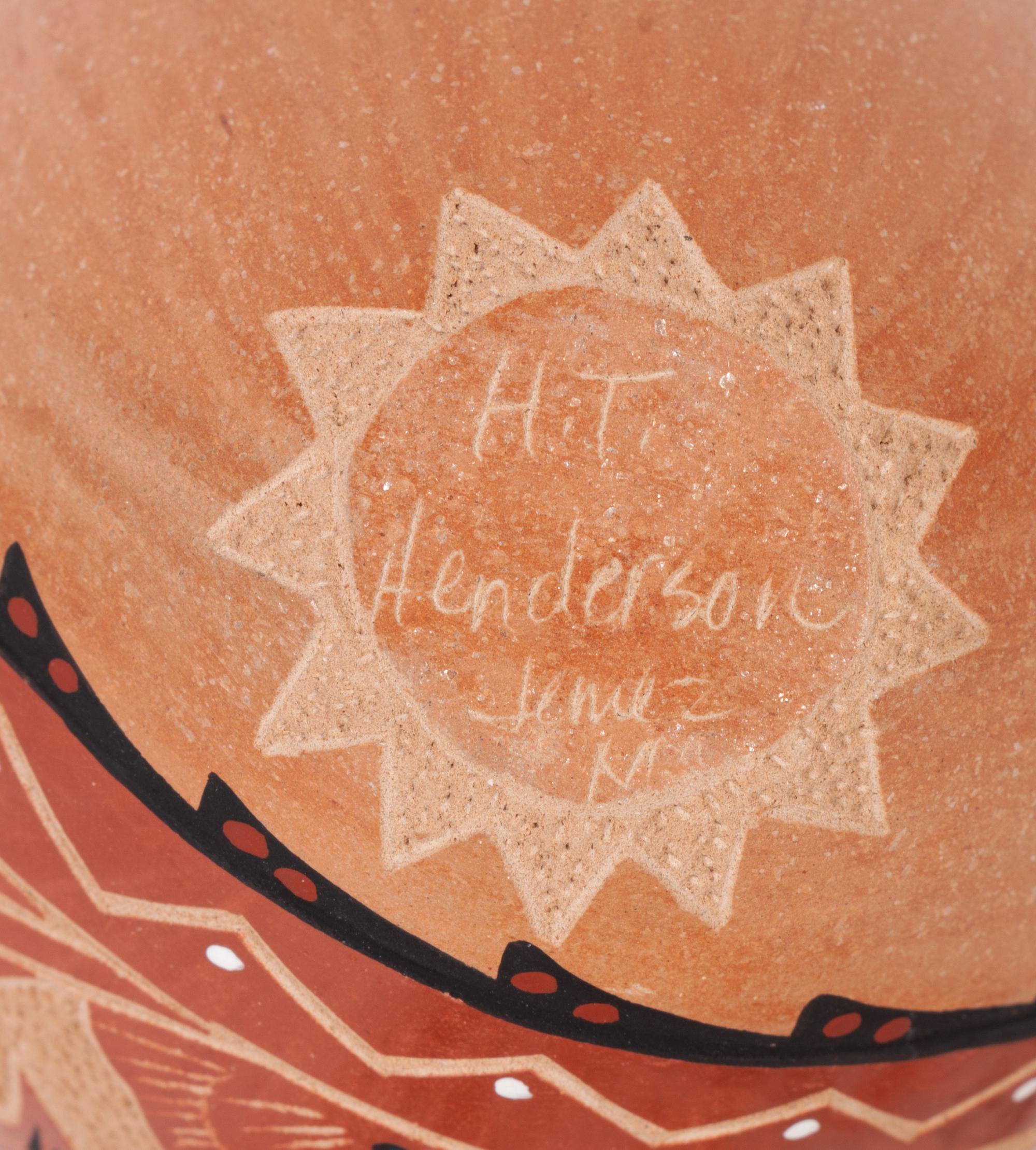 Miniature Sgraffito Seed Jar