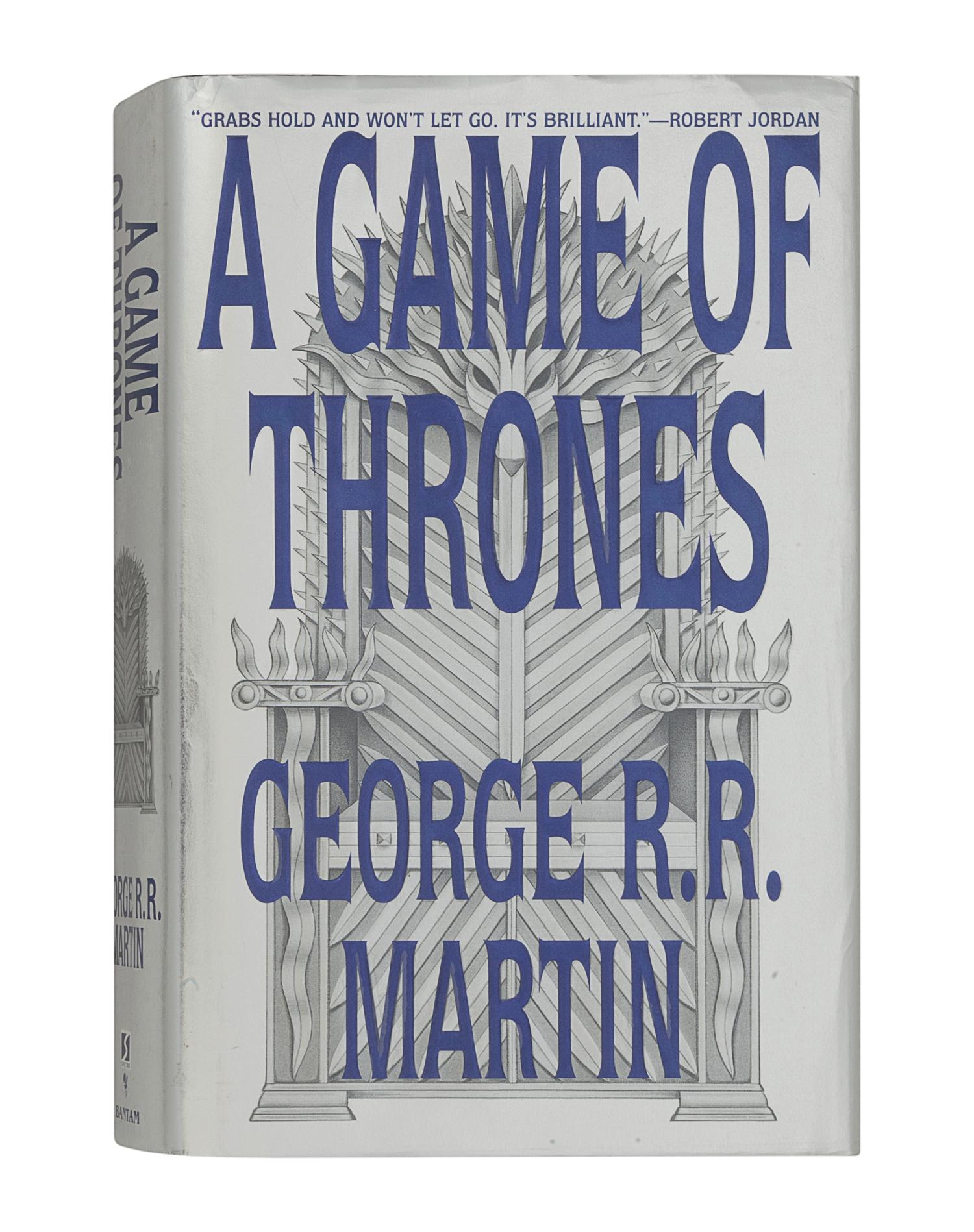 MARTIN, George R. R. (b. 1948). A Game of Thrones. New York: Spectra, Bantam Books, 1996.