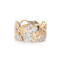 TIFFANY & CO., JEAN SCHLUMBERGER, DIAMOND 'FOUR LEAVES' BAND