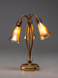 Three-Light Lily Lamp
