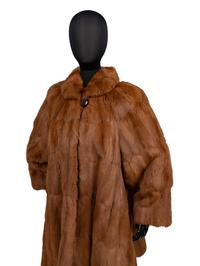 Revillon Sable Fur Coat, 1980-90s