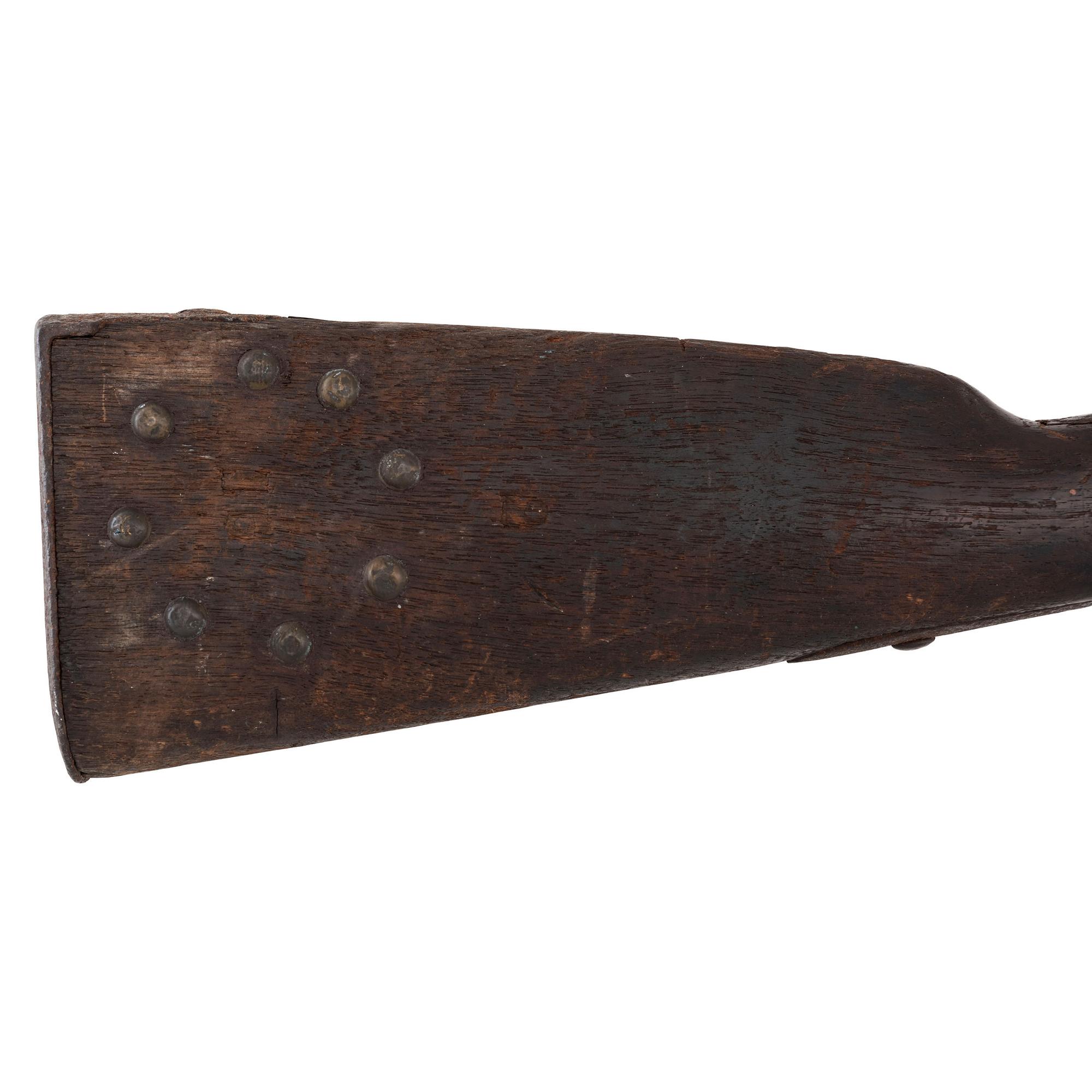 US Model 1842 Springfield Musket Attributed to the Warrior "Good Lance" and Collected at Wounded Knee