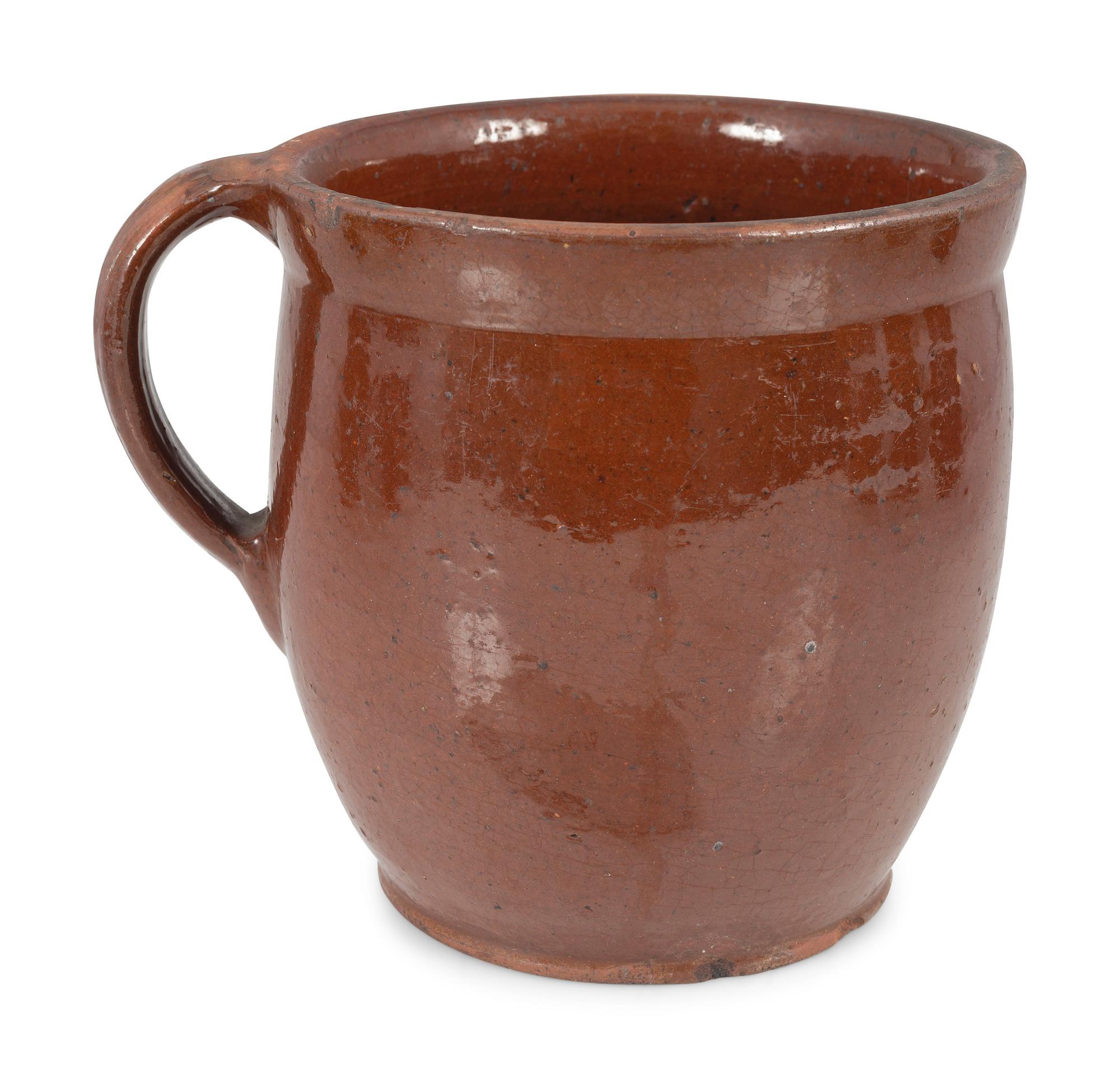 Six Redware Vessels