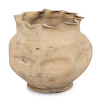 Vase with Pinched Rim