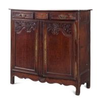 A French Provincial Oak Cabinet