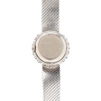 LONGINES, 18K WHITE GOLD AND DIAMOND WATCH