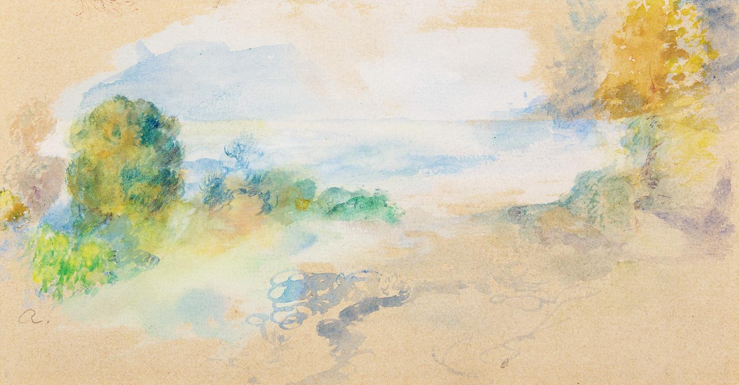 Paysage méditerranéen, c. 1900