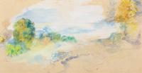 Paysage méditerranéen, c. 1900