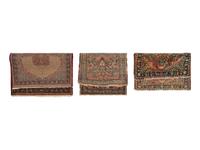 Three Persian Wool Area Rugs