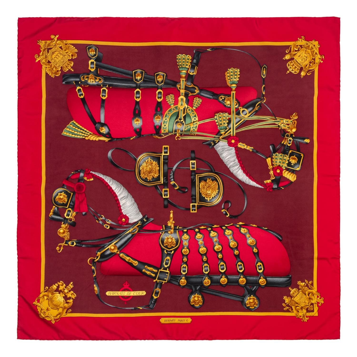 Three Hermès Scarves