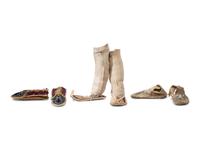 Collection of Plains and Prairie Moccasins
