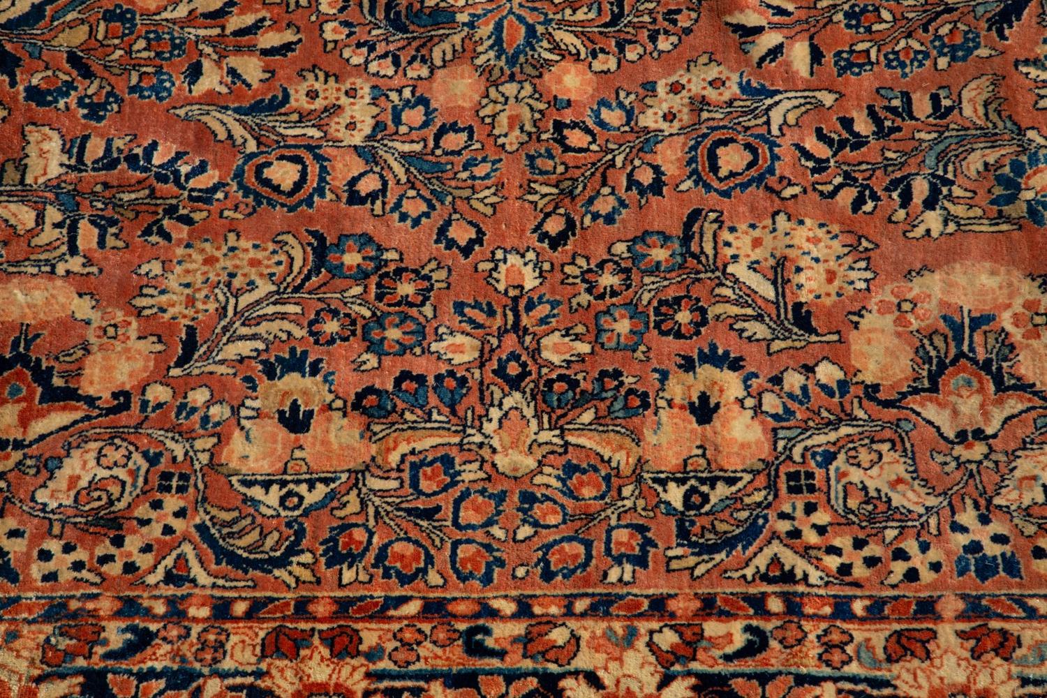 A Sarouk Wool Rug — 20TH CENTURY
