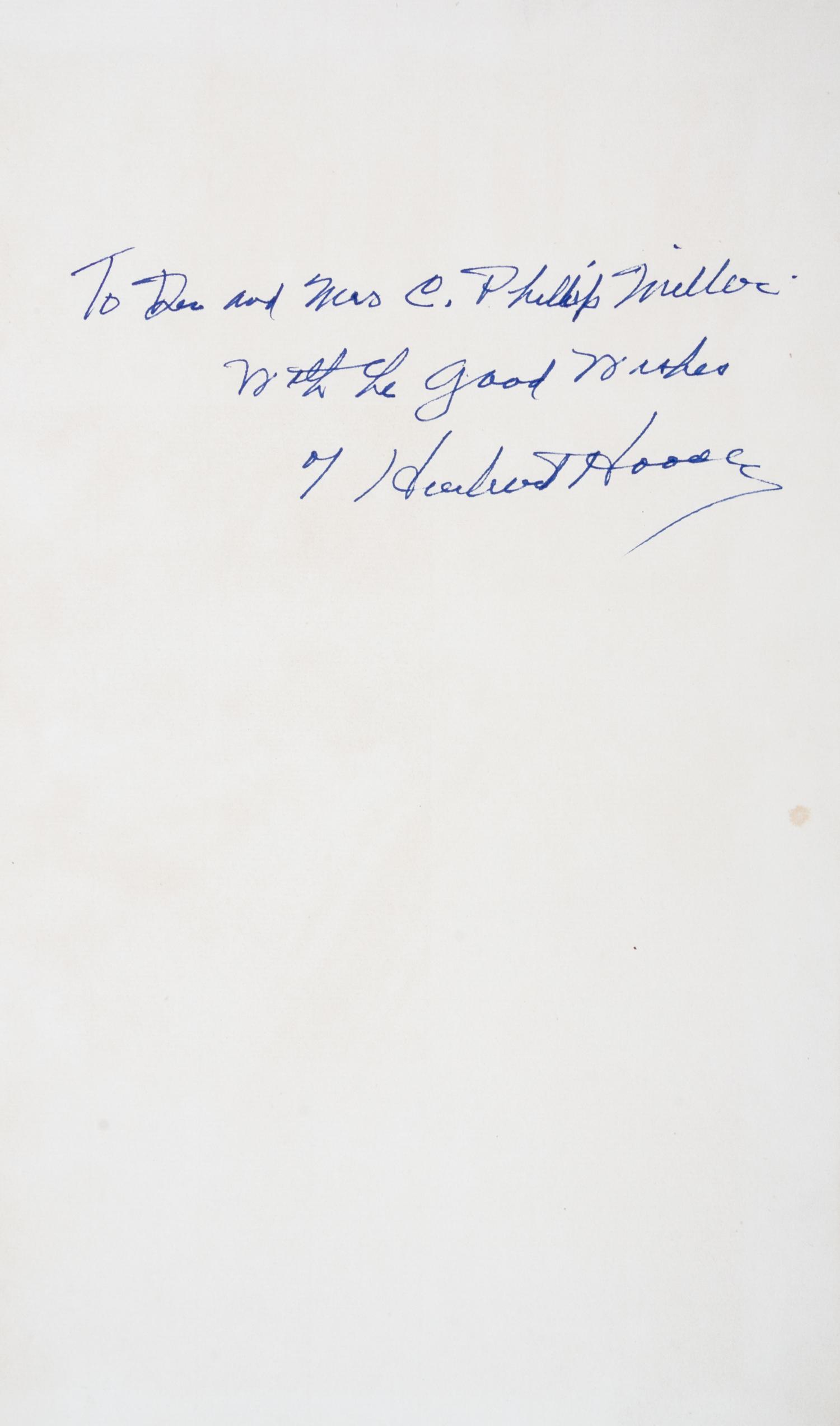 AGRICOLA, GEORGIUS. De ReMetallica. London, 1912. Inscribed.