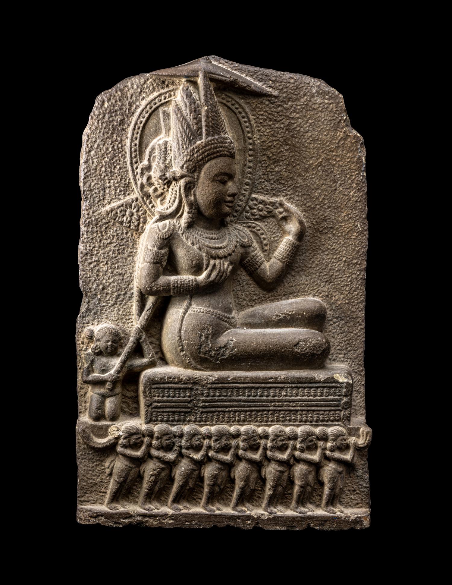 An Indian Stone Carving