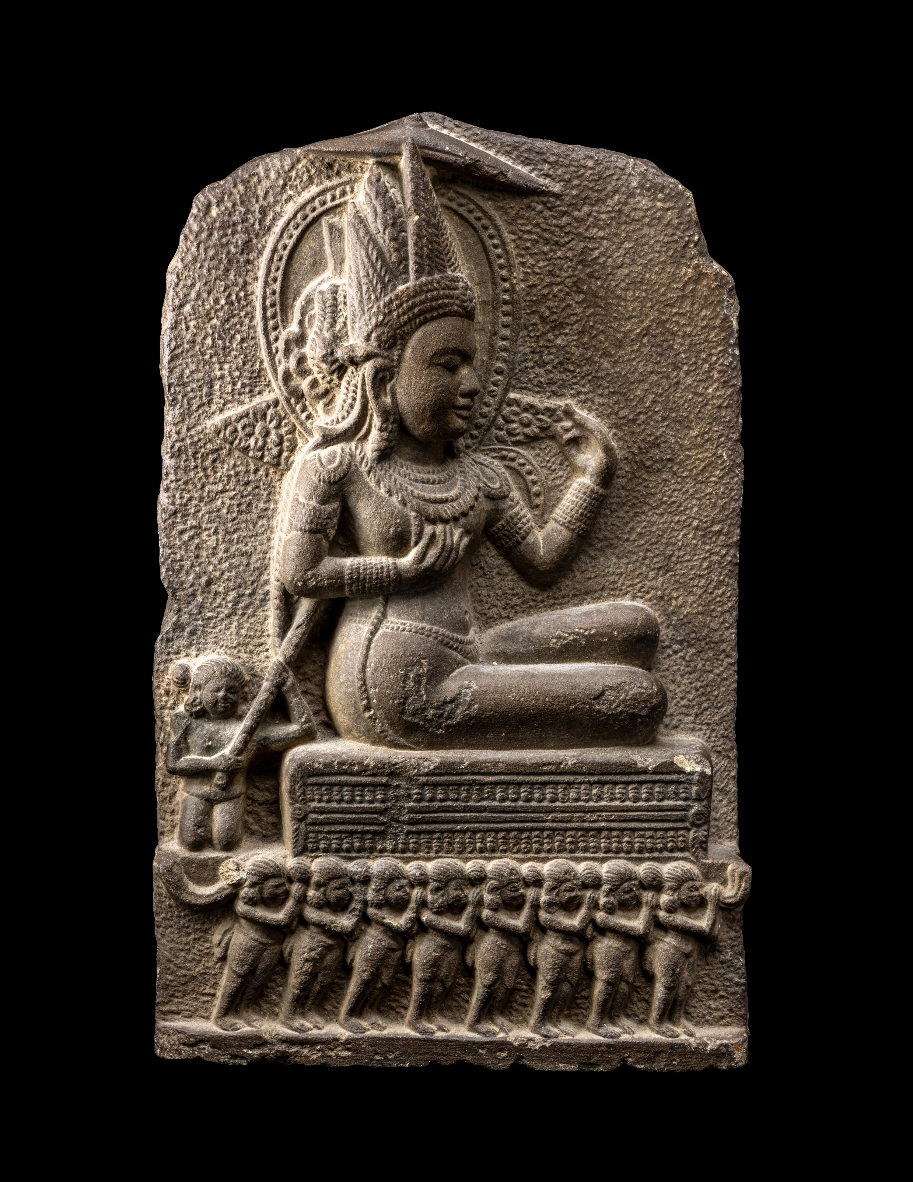 An Indian Stone Carving