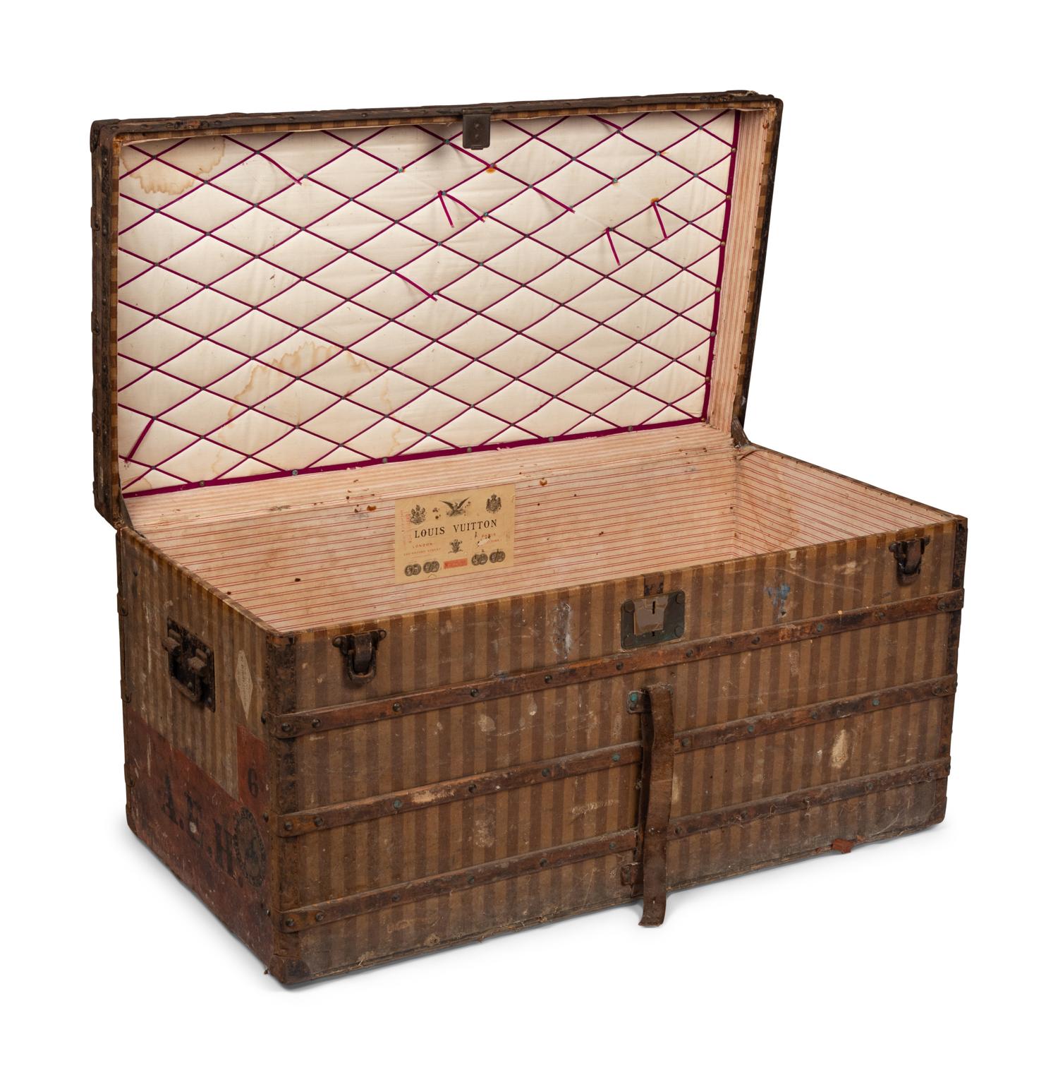 Louis Vuitton, Steamer Trunk c.1870-1880's