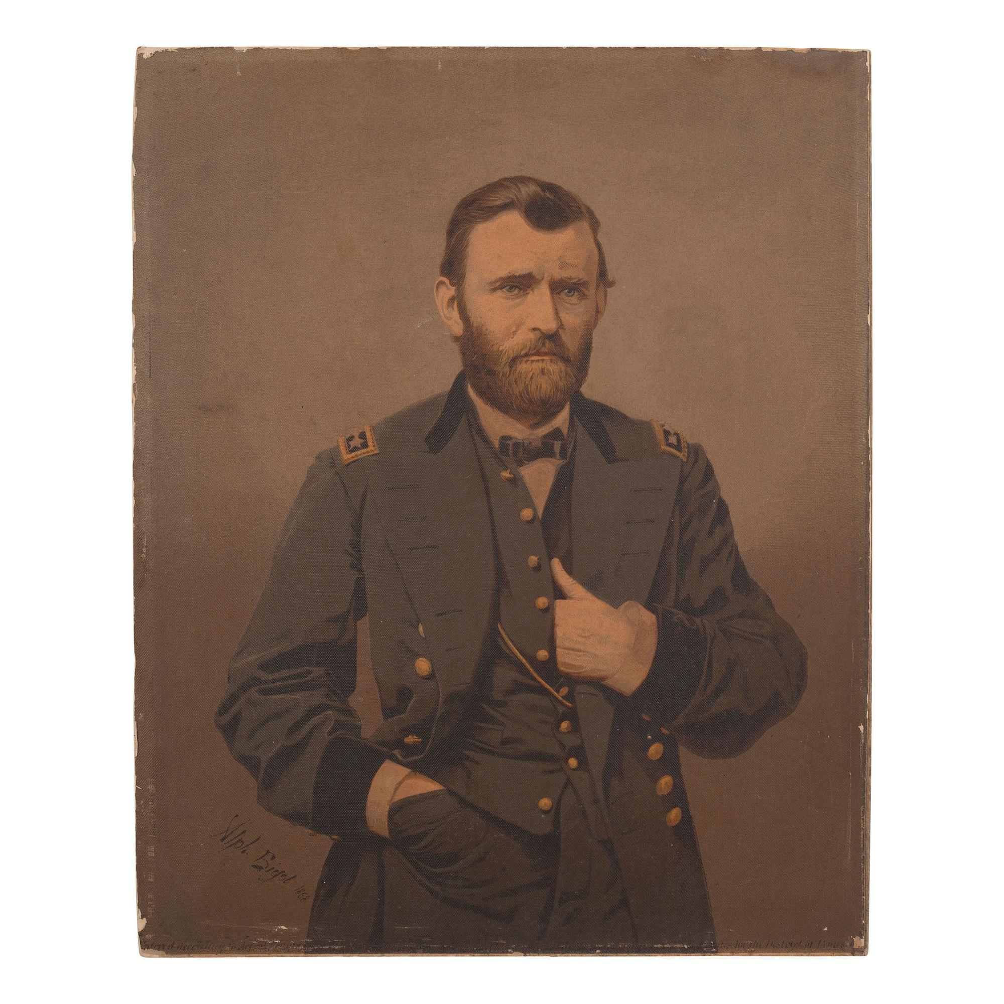 [Presidential] (Grant, Ulysses S.) Group of 10 Portraits